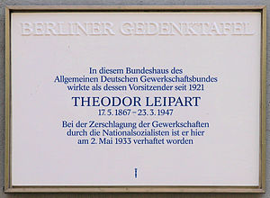 Theodor Leipart Theodor Leipart
